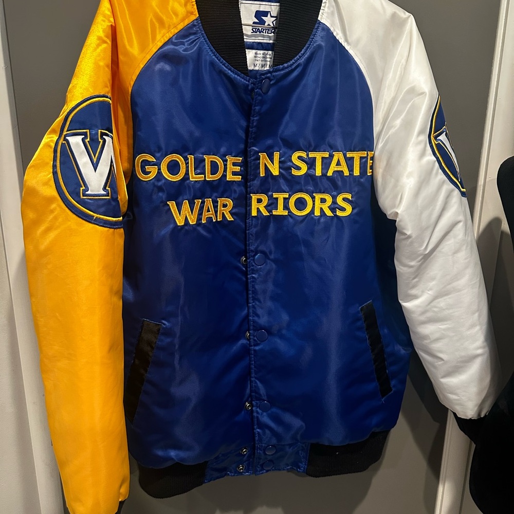 Golden State Warriors Satin Jacket